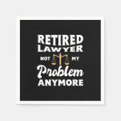 Retired Lawyer Not My Problem Servet (Voorkant)