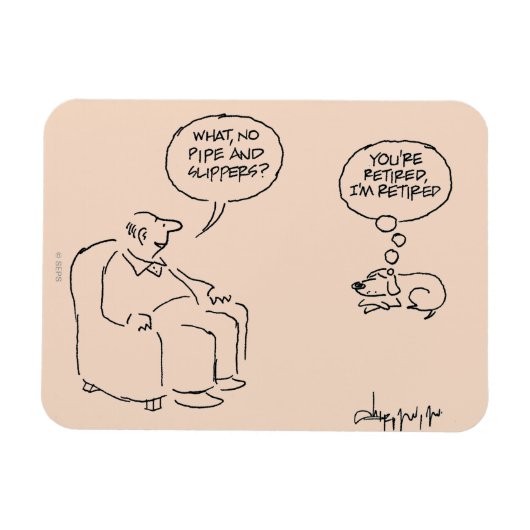 Retired Magneet (Horizontaal)