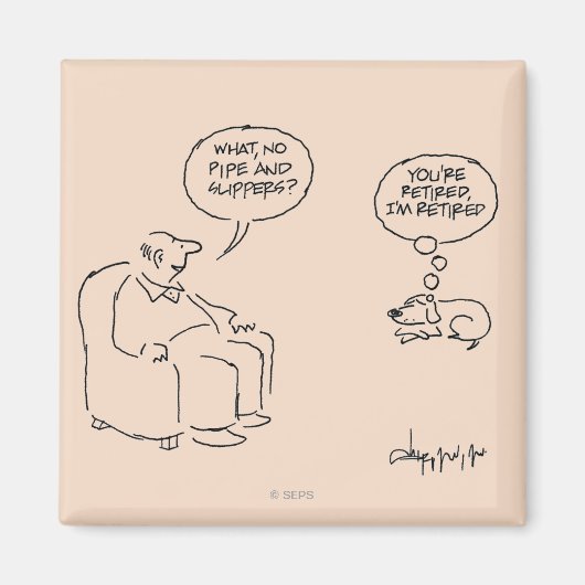 Retired Magneet (Voorkant)