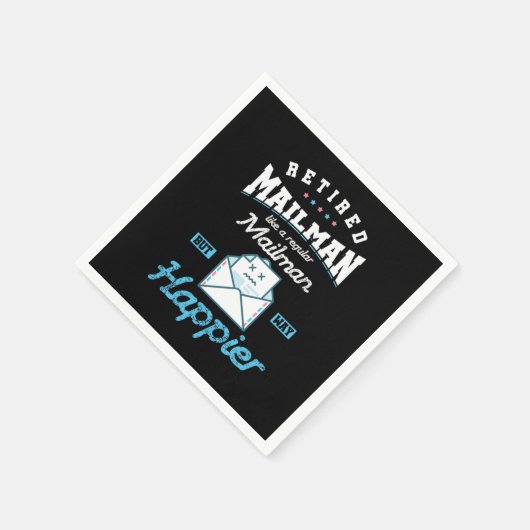 Retired Mailman Postal Worker Postman Post Office Servet (Hoek)