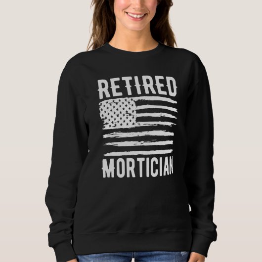 Retired Musician Profession American Flag Premium Trui (Voorkant)