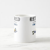 Retired Not Expired Scuba Diving Koffiemok (Center)