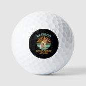 retired not my probleemm anmore golfballen (Voorkant)