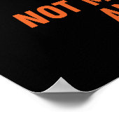 retired not my probleemm anmore poster (Hoek)