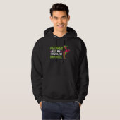 Retired Not My Problem Anymore  Flamingo Retiremen Hoodie (Voorkant volledig)