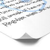 "RETIRED NURSE" Artikelgeschenken voor artikelen Poster (Hoek)