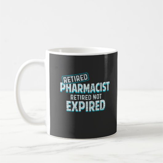 RETIRED PHARMACIST! NIET VERSTREKT KOFFIEMOK (Links)
