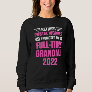 Retired Postal Worker Full Time Grandma Mailman Re Trui