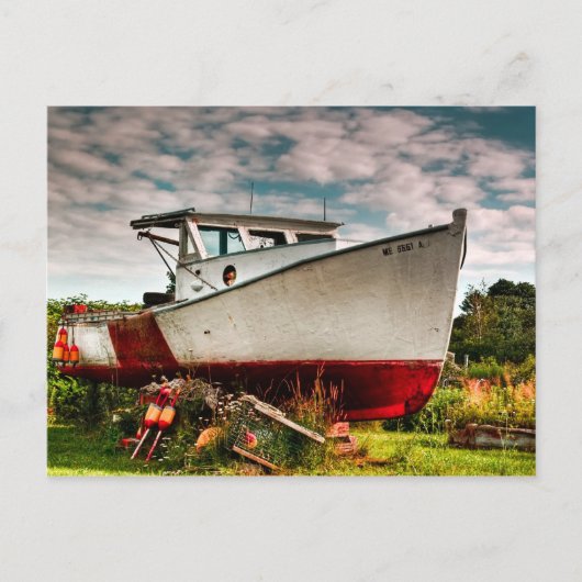 Retired Postcard Briefkaart (Voorkant)