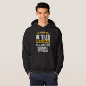 Retired Principal 2019 Retirement Hoodie (Voorkant volledig)
