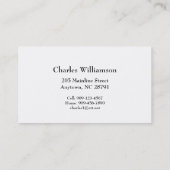 Retired Rip Van Winkle image fun Contactkaartje (Achterkant)