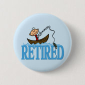 Retired Ronde Button 5,7 Cm (Voorkant)