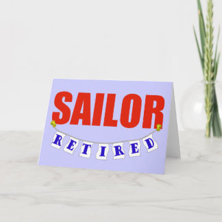 RETIRED SAILOR KAART