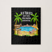 Retired Since 2022 Funny Retired by the Beach Legpuzzel (Verticaal)