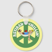 Retired Sleutelhanger (Voorkant)