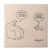 Retired Tegeltje (Voorkant)