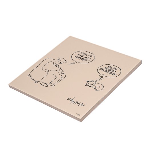 Retired Tegeltje (Zijkant)