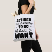 Retired Tote Tote Bag