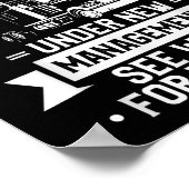 Retired Truck Driver Funny Retirement Quote For A  Poster (Hoek)