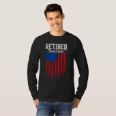 Retired Truck Driver Trucker Retirement T-shirt (Voorkant volledig)