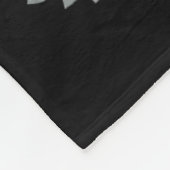 Retired Under New Management Grandson Funny Grandm Fleece Deken (Hoek)