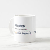 RETIRED: Under New Management See Cat for Details Koffiemok (Voorkant links)