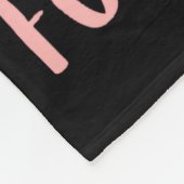 Retired Under New Management See Grandkids Funny R Fleece Deken (Hoek)