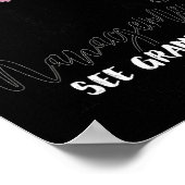 Retired Under New Management See Grandkids Funny R Poster (Hoek)