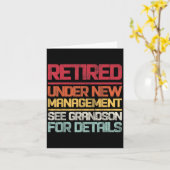 Retired Under New Management See Grandson For Deta Kaart (Gele Bloem)