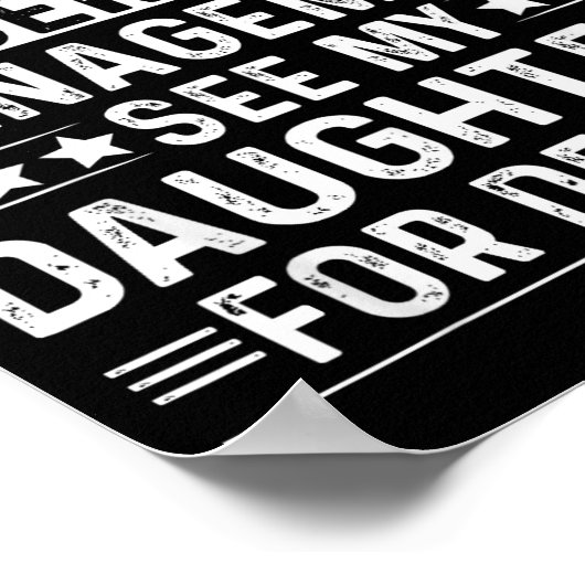 Retired Under New Management, See My Daughters For Poster (Hoek)