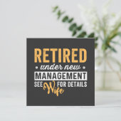 retired under new management see wife for details. kaart (Staand voorkant)