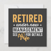 retired under new management see wife for details. kaart (Voorkant)