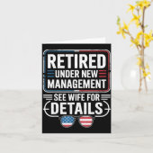 Retired Under New Management See Wife For Details  Kaart (Gele Bloem)
