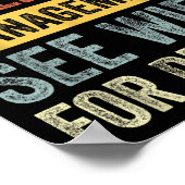 Retired Under New Management See Wife For Details Poster (Hoek)