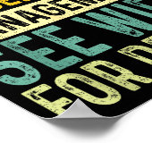 Retired Under New Management See Wife For Details  Poster (Hoek)