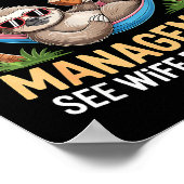 Retired Under New Management See Wife Funny Retire Poster (Hoek)