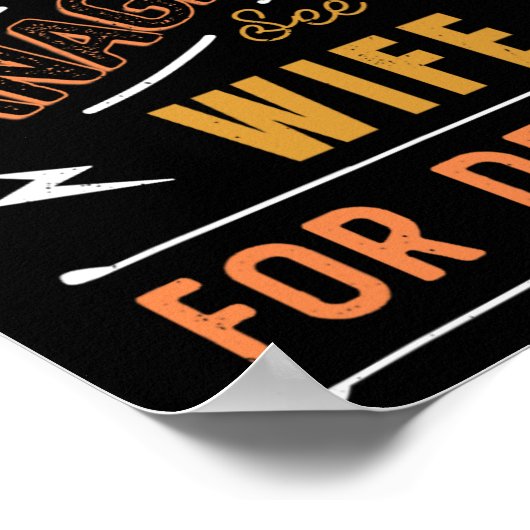 Retired Under New Management See Wife Retirement  Poster (Hoek)