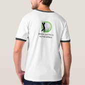 Retired with new Golfing address  T-shirt (Achterkant volledig)