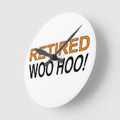 Retired Woo Hoo Ronde Klok (Hoek)