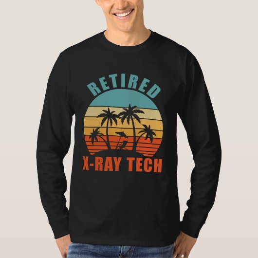 Retired X Ray Tech  X Ray Tech Happy Retirement T-shirt (Voorkant)