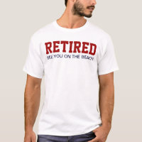 RETIRED Zie je op het strand