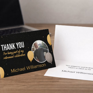 Retiree Appreciation Folded Bedankkaart