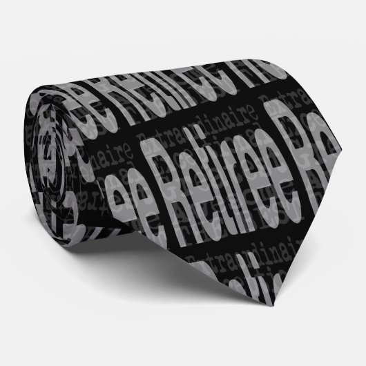 Retiree Extraordinaire Stropdas (Opgerold)