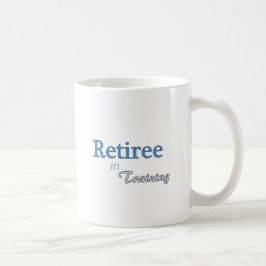 Retiree in opleiding koffiemok