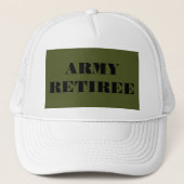 Retiree Leger pet (Voorkant)