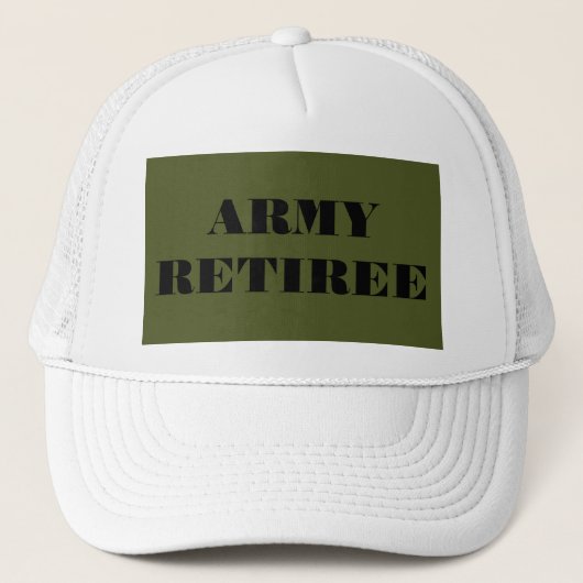 Retiree Leger pet (Voorkant)