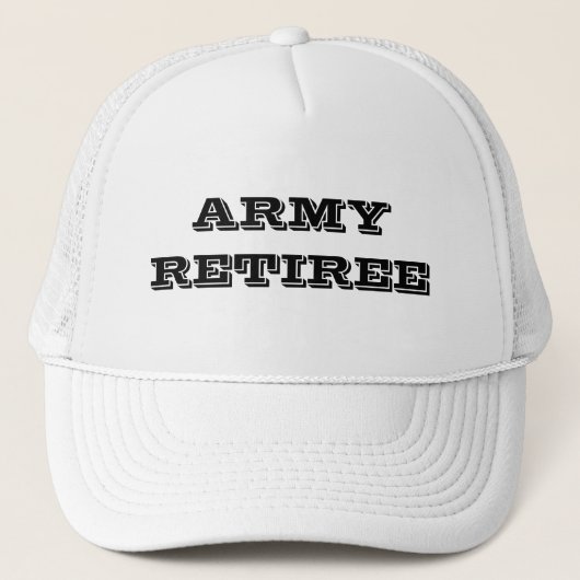 Retiree Leger pet (Voorkant)