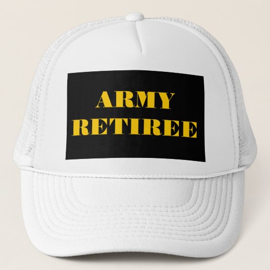 Retiree Leger pet (Voorkant)