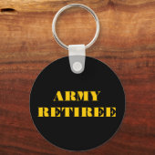 Retiree Leger Sleutelhanger (Voorkant)