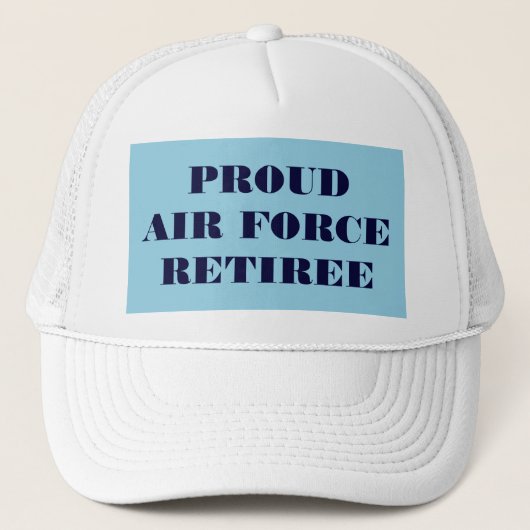 Retiree luchtmacht pet Proud (Voorkant)